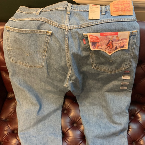 Men’s Levi Strauss Jeans, Western Fit. Waist 36/ Length 34. New with tags! - Picture 2 of 7